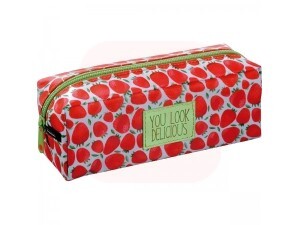 Estojo 2 Divisões Morangos - Foroni