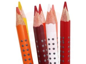 Lápis de Cor 24 Cores GRIP Lata - Faber-Castell