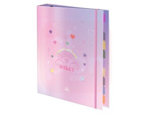 Fichário Universitário Milky + 48 Folhas - Dac