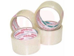 Fita PVC Adesiva Transparente - 48x40mm