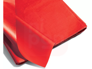 Papel Seda Liso Vermelho