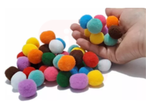 Pompom 20mm Pc C/10 Cores