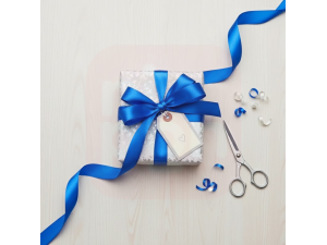 Fita de Cetim 15mm Azul